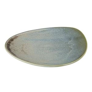 Olympia Triangle Plates Ember Blue 250mm 6 Pack Commercial Hospitality Dinnerware
