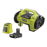 Ryobi 18V ONE+ Inflator / Deflator 2Ah Kit