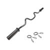 Olympic Super Curl Bar - 120cm - 48inch Chrome Barbell Weight - 2 Free Collars