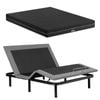 Artiss Queen Size Adjustable Bed Frame With Giselle Cooling Gel-infused Mattress