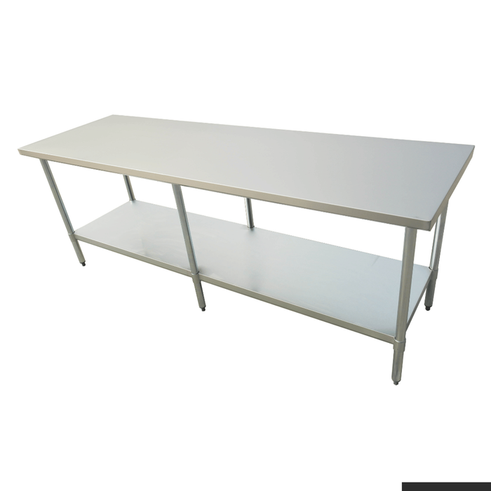 Modular Systems Economic 304 Grade Stainless Steel Table 2100x600x900 - 6 Legs 2100-6-wb