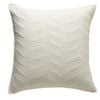 Bianca Kamala 65x65cm Polyester Square European Pillowcase - Cream
