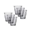 6pc Duralex Picardie Clear Glass Tumbler Drinkware Set 90ml