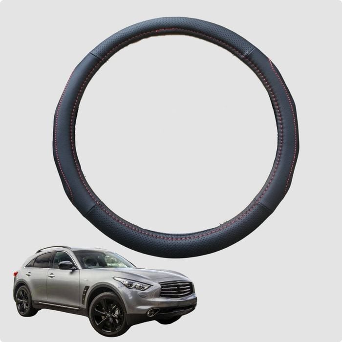 Steering Wheel Cover for Infiniti QX70 2014-2020  38CM | Circle
