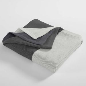 Ardor Isla Knitted Throw - Grey