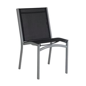 Hartman Waratah Sling Chair Silver/Abyss