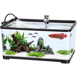 Advwin Aquarium Fish Tank 50l All In One