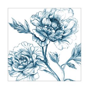 Artey | Norwegian Botanical I - Stretched Canvas - Stretched Canvas - 100 x 100cm