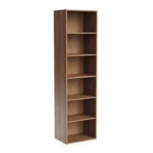 Kaboodle 500-599mm Cajun Oak Customisable Deep Tall Pantry Open Shelf
