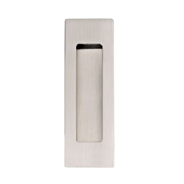 Windsor 126 x 42mm Satin Chrome Flush Pull