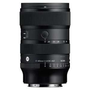 Sigma 17-40mm f/1.8 DC Art Lens - Sony E-Mount