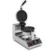 Vevor Commercial Waffle Maker with Round Waffle Iron Non-Stick 1300W Rotatable