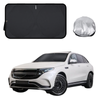 Front Windscreen Sun Shade for Mercedes-Benz EQC SUV 2019 - Current (N293) - Standard 150 x 85 cm - Black
