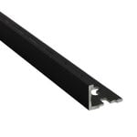 QEP 8mm x 1m Black Angle L Shape Tile Trim