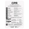 ProtectorAl 387 x 565mm Monument CPR Chart