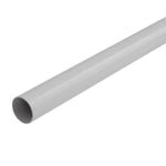 Pillar 32mm x 3m White Curtain Rod