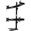 15-24" 8kg Quad LCD 4 Screen Desktop Monitor VESA Mount Freestanding Desk Stand
