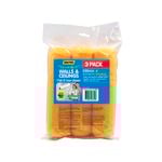 UNi-PRO 230mm You Can Do It Wall And Ceiling Roller Cover - 3 Pack 10mm Nap