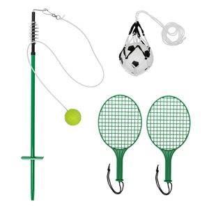 Bump Height Adjustable Tennis & Soccer Set