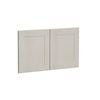 Kaboodle 800mm Provincial White Alpine Farmhouse Sink Doors - 2 Pack