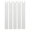 5x Marbig Pp Clearview 3 D-ring 25mm A4 Insert Binder File Paper Organiser White