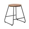 Marquee 400 x 400 x 450mm Black Coffee Stool