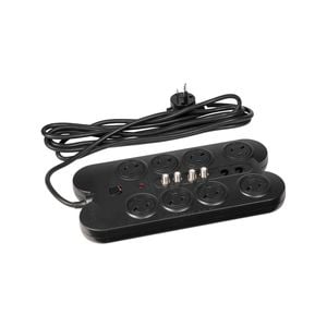 HPM 8 Outlet TV/AV Surge Protected Powerboard