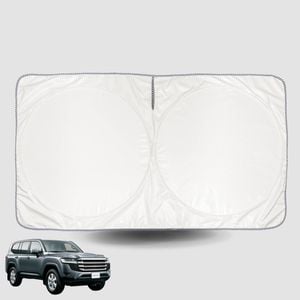 Windscreen Sun Shade for Toyota® LandCruiser 300 2021-Current Universal Fit Window Visor UV Block