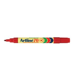 Artline Bullet Tip Permanent Marker 1.5mm (12pcs) (Red)