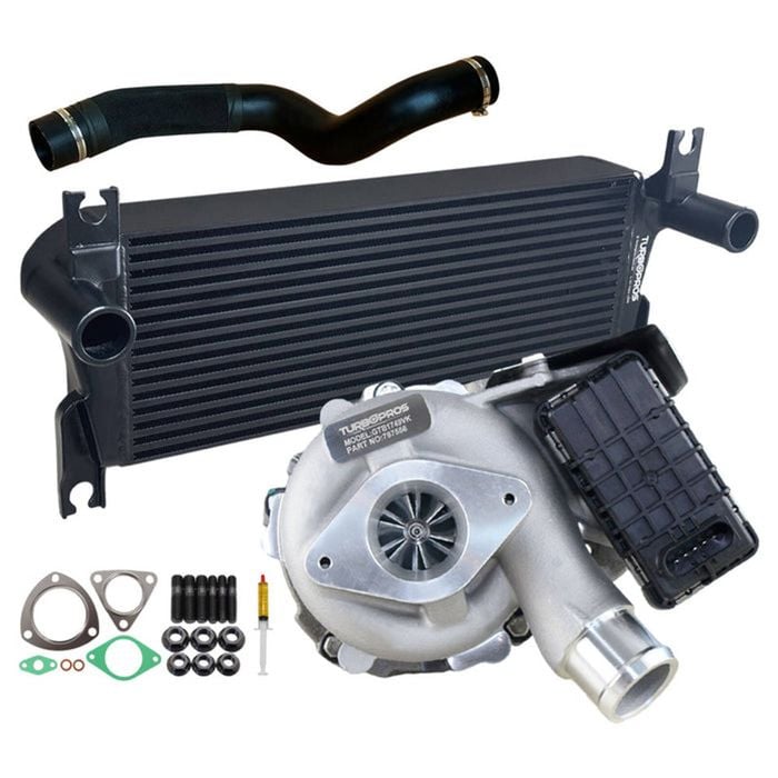 Upgrade Billet Turbo Charger With 106mm Intercooler & Hose For Ford Ranger 2.2l 2011-2015