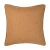 Linen House Somerset Cinnamon Brown Cotton Muslin European Pillowcase 65x65cm