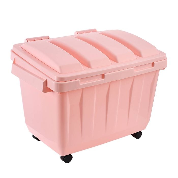 Ezy Storage 80L Kids Dumpster Pink