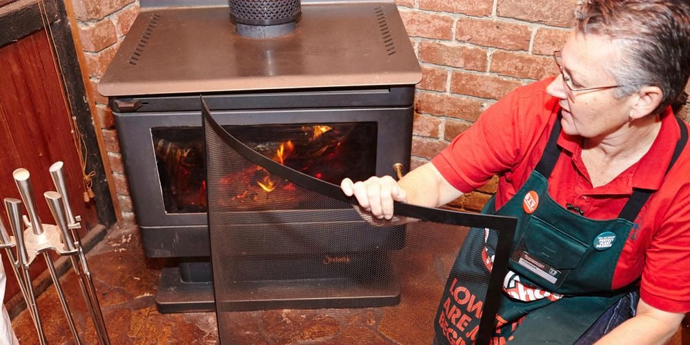 DIY - Header and Step 5 - How to maintain wood heaters  - Donna