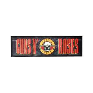 Guns N' Roses Rubber Back Bar Runner 25 x 89 cm