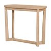 1825 Interiors Finland Small Console Table Rubberwood Premium Build Natural