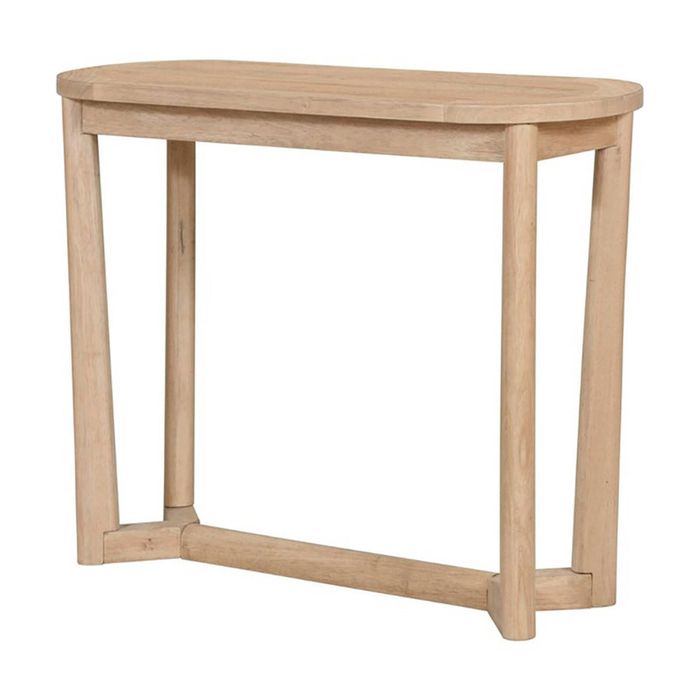 1825 Interiors Finland Small Console Table Rubberwood Premium Build Natural