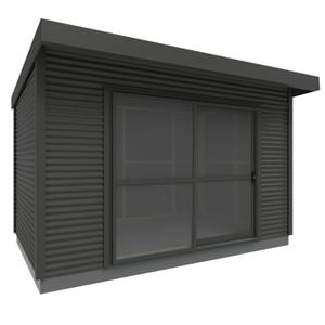 Duratuf 4X2.5X2.63m Thunder Grey Kaipara Cabin