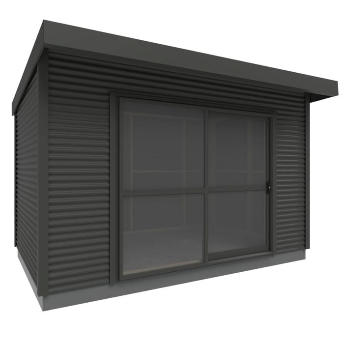 Duratuf 4X2.5X2.63m Thunder Grey Kaipara Cabin