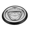 Sunrise Lashing Ring Triangular With Round Steel Base 105mm Diameter - Lrsb105