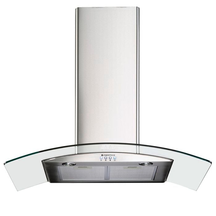 Parmco 900mm Curved Glass Rangehood