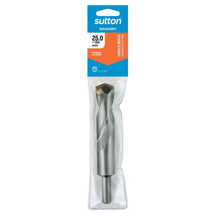 Sutton Tools 25 x 160mm SB TCT Masonry Drill Bit