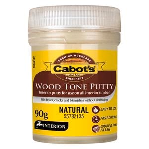 Cabot's 90g Natural Wood Tone Putty