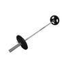 32kg - 180cm Olympic Barbell + Rubber Coated Weight Plate - 10kg x 2