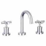 Mondella WELS 4 Star 7.5L/min Chrome Resonance Ceramic Disc Basin Set