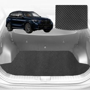 6D Diamond Car Boot Mat for BMW X5 (G05)2018-Current-Cargo Mat-Black-Outback GT