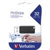 Verbatim Store'n'Go Pinstripe 32GB USB Drive - Black