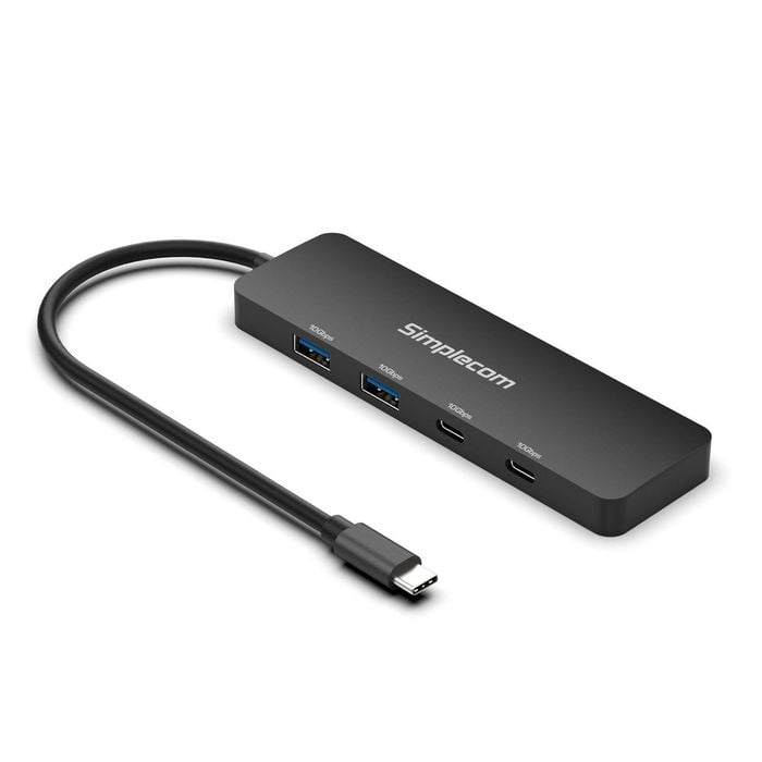 Simplecom Ch392 Usb 3.2 Gen2 Usb-c 4-port 10gbps Hub (2x Usb-a And 2x Usb-c)