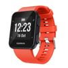 TEGAL Silicone Sport Band Strap For Garmin Forerunner 35 Orange