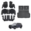 AUSGO Double-Layer Floor Mats & Boot Liner Set for Mercedes-Benz GLS Class X167 2019-Onwards Car Floor Liners Cargo Mat