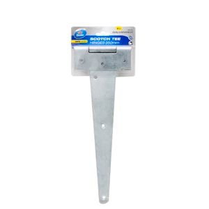 Zenith Scotch Tee Hinge 350mm Galvanised 2pk